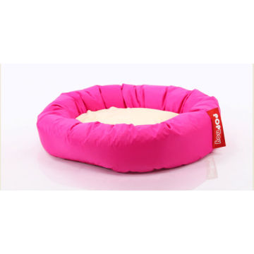 Bonito cor maior volta indoor pets cães beanbag